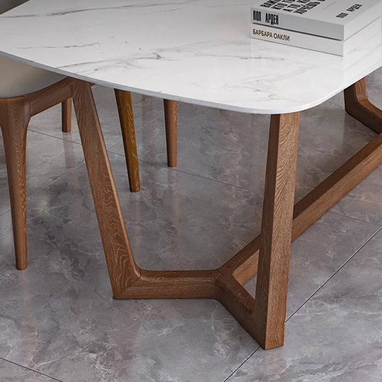 Marble top discount dining table costco